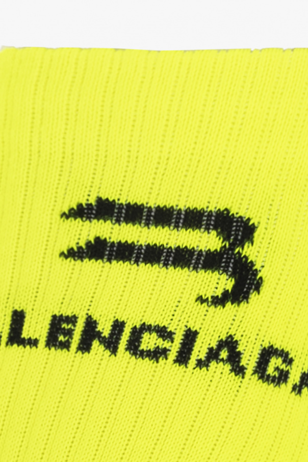 Balenciaga socks yellow best sale